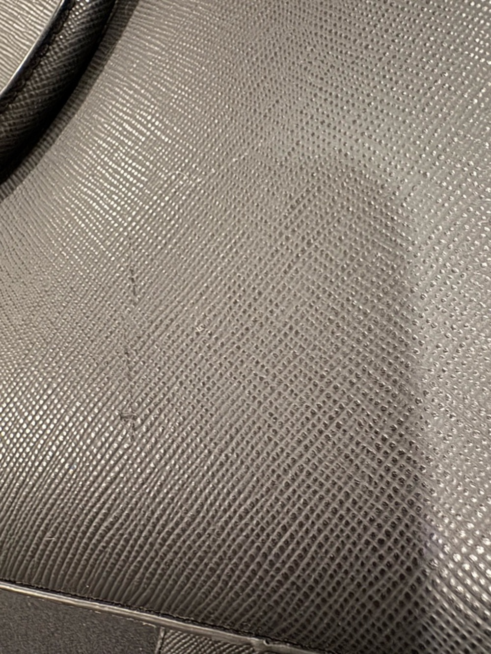 Michael Kors Black Saffiano Leather Briefcase with Shoulder Strap - Picture 7 of 13